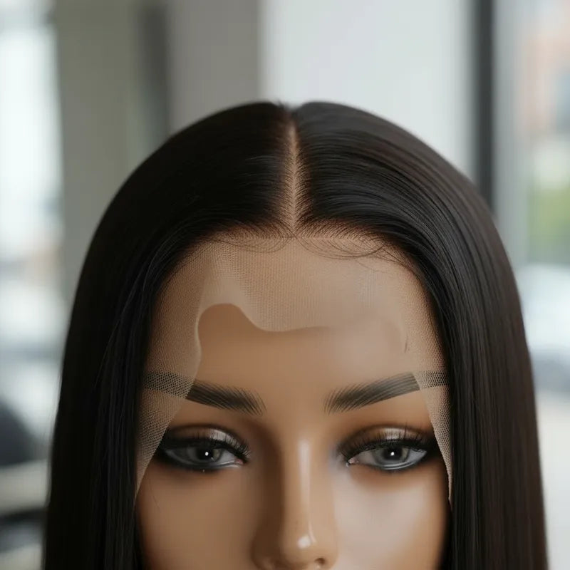 The Chic Bob 10” | Brazilian Straight Glueless Frontal