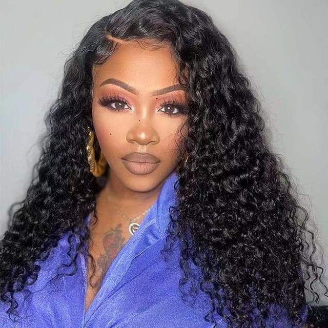 The Amara Wave 22” | Brazilian Water Wave 13x4 Glueless Frontal Wig