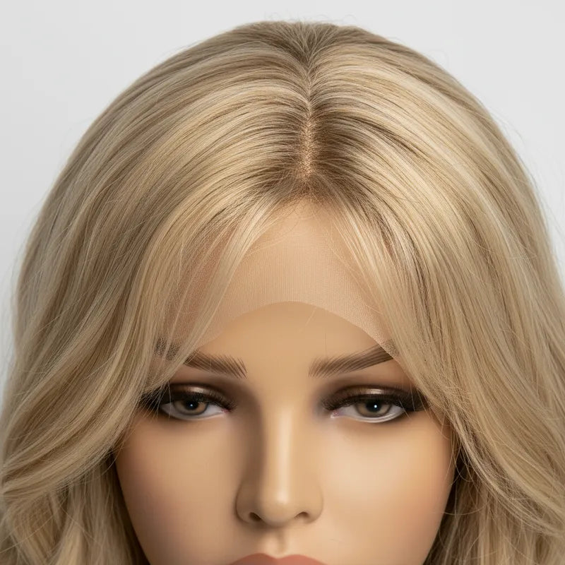 Queen B 30” | Blonde 13x6 Full Frontal Lace Wig
