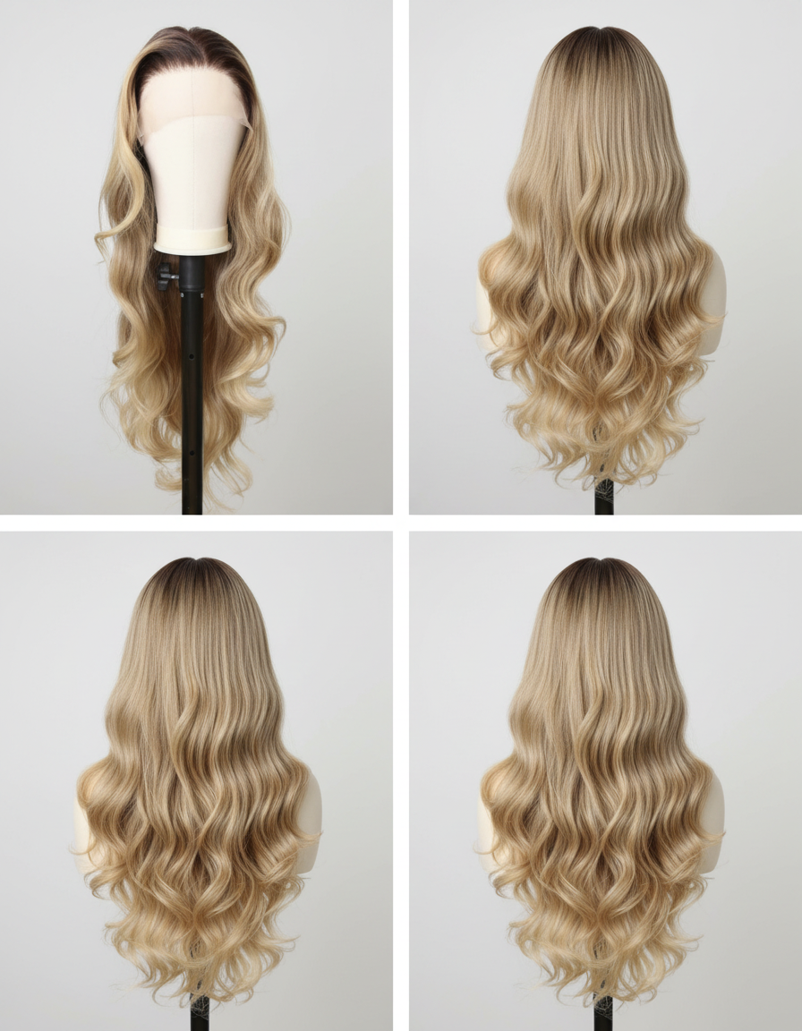 Queen B 30” | Blonde 13x6 Full Frontal Lace Wig